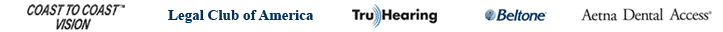Our providers include Delta Dental, Beltone, Tru Hearing, Legal Club of America and Coast to Coast Vision Plan